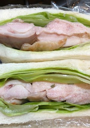 グリルチキンサンドイッチ-レシピのメイン写真