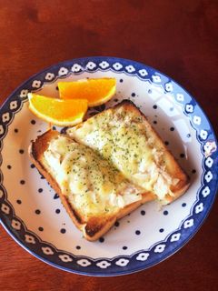 ツナマヨチーズトースト-レシピのメイン写真