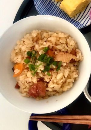簡単なのにお店の味！焼鳥缶の炊き込みご飯-レシピのメイン写真