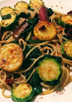 香川県・小豆島の旬野菜ペペロンチーノ-レシピのメイン写真