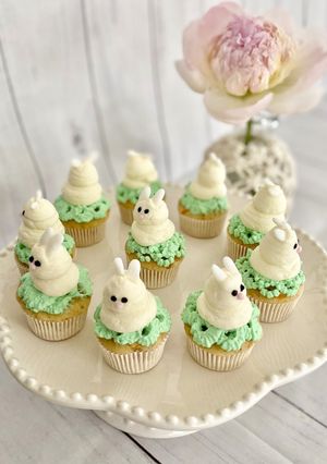 うさぎのキャロットミニカップケーキ♪-レシピのメイン写真