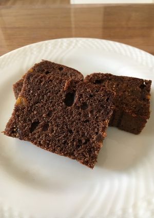 オイルココアフルーツケーキ-レシピのメイン写真