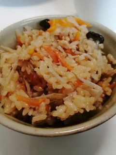 我が家の炊き込みご飯♡-レシピのメイン写真