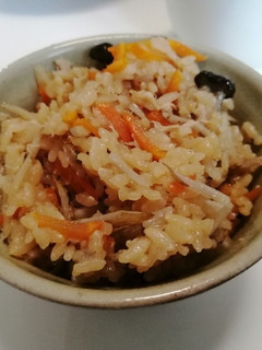 我が家の炊き込みご飯♡-レシピのメイン写真