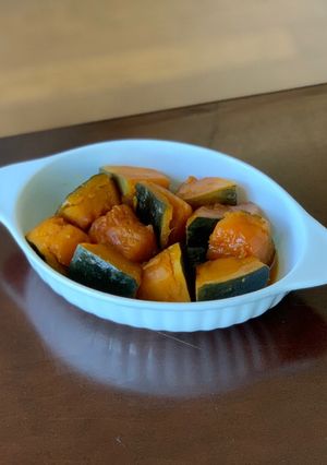 フライパンで簡単！南瓜の煮物-レシピのメイン写真