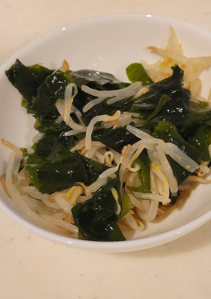 もやしとわかめの和え物-レシピのメイン写真