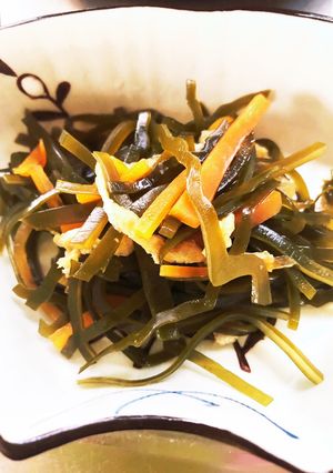 切り昆布の煮物-レシピのメイン写真