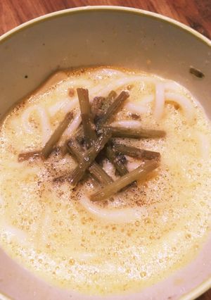 簡単!即席カレーフワフワうどん-レシピのメイン写真