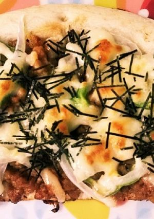 肉味噌のピザ☆アレンジ-レシピのメイン写真