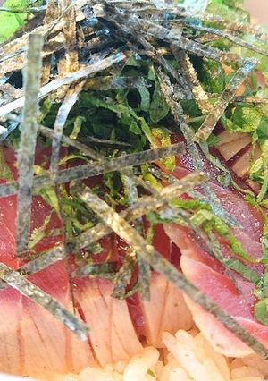 とっても簡単！マグロ漬け♪-レシピのメイン写真