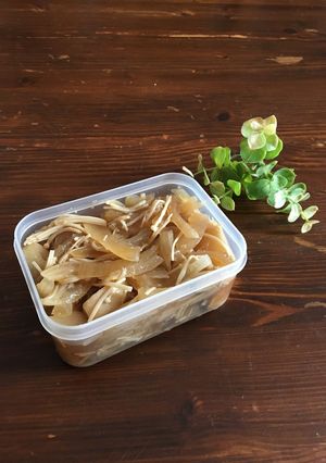 【レンジ作り置き】調味料一つ!キノコ和え-レシピのメイン写真