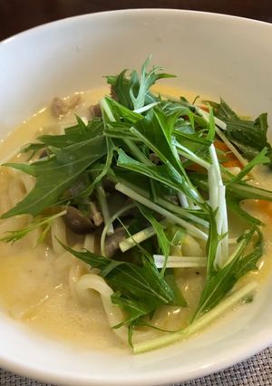 ☆我が家のホワイトソースうどん☆-レシピのメイン写真