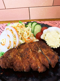 我が家の豚カツ♡ごま油でサクサク美味しい-レシピのメイン写真