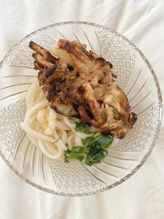 かき揚げ天ぷらうどん-レシピのメイン写真