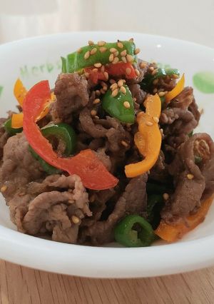 簡単♥牛肉ピーマン炒め♪-レシピのメイン写真