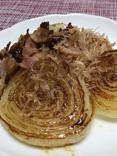新玉ねぎとベーコンのバター焼き-レシピのメイン写真