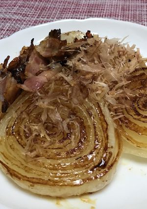 新玉ねぎとベーコンのバター焼き-レシピのメイン写真