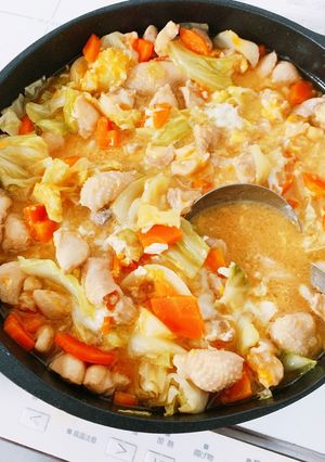 超簡単♡鶏肉と野菜の和風スープ♥-レシピのメイン写真