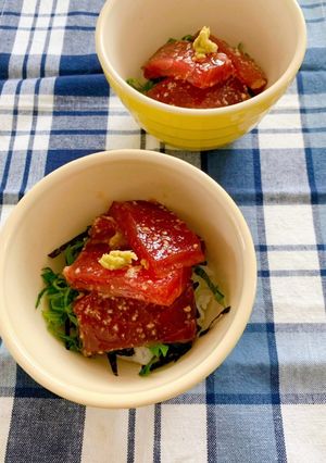 マグロ漬け丼-レシピのメイン写真