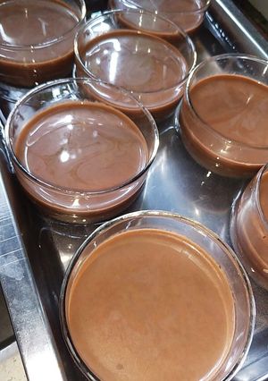 我が家のなんちゃってチョコプリン(濃厚)-レシピのメイン写真