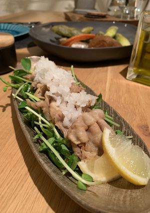 冷しゃぶの豆苗とレモン大根おろし-レシピのメイン写真