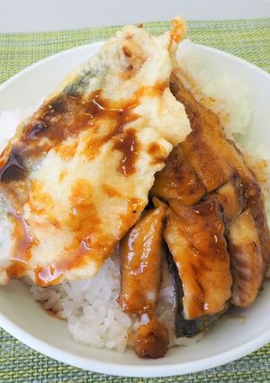 あじの2種丼-レシピのメイン写真