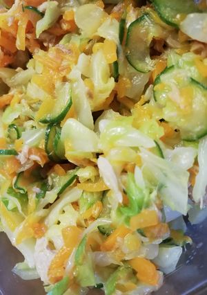 野菜嫌いも食べる★給食風ツナサラダ-レシピのメイン写真