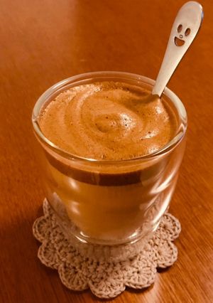 黒糖ダルゴナコーヒー(豆乳ver.)-レシピのメイン写真