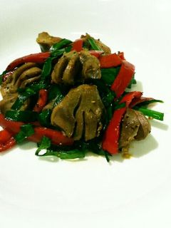 免疫力アップ☆砂ずり炒め-レシピのメイン写真