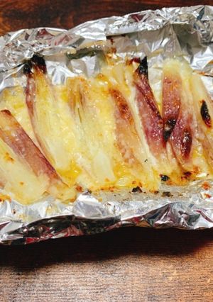 ミョウガのマヨチーズ焼き-レシピのメイン写真
