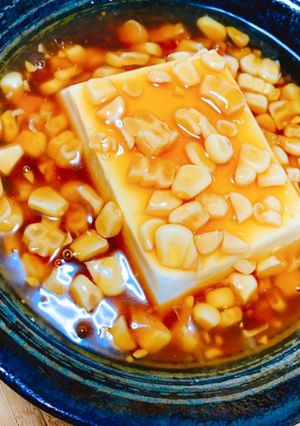 バター醤油餡の温やっこ-レシピのメイン写真