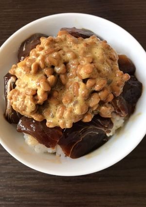 納豆と漬けマグロ丼-レシピのメイン写真