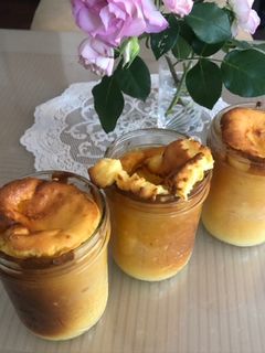 スフレチーズケーキ-レシピのメイン写真