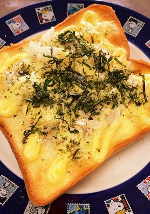 和風ツナ&シラスマヨトースト-レシピのメイン写真