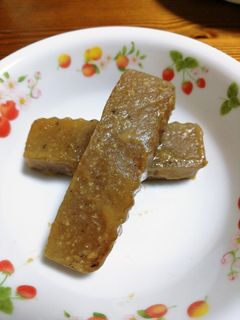 簡単!ヘルシー。こんにゃくの味噌炒め。-レシピのメイン写真
