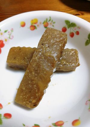 簡単！ヘルシー。こんにゃくの味噌炒め。-レシピのメイン写真