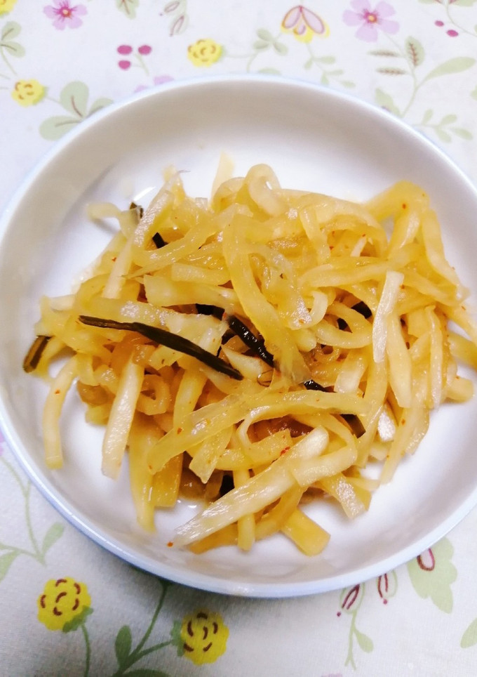 おばさんちの『大根と塩昆布の酢の物』-レシピのメイン写真