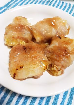 白菜の豚肉巻き-レシピのメイン写真