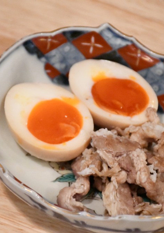 豚の旨味で美味しい煮卵-レシピのメイン写真
