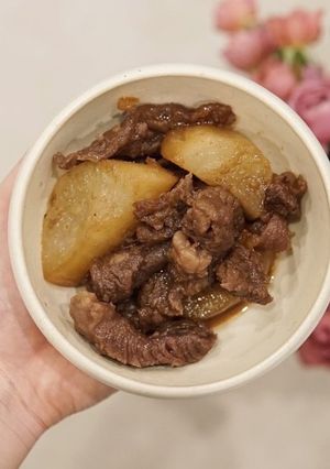 しっかり味付けの牛すじ煮込み-レシピのメイン写真