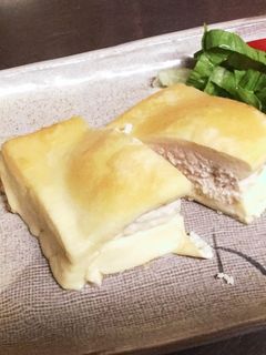 高野豆腐の鶏ひき肉詰-レシピのメイン写真