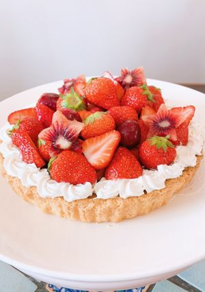 チョコレートムースのフルーツタルト-レシピのメイン写真