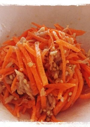 にんじんとツナの中華和え-レシピのメイン写真