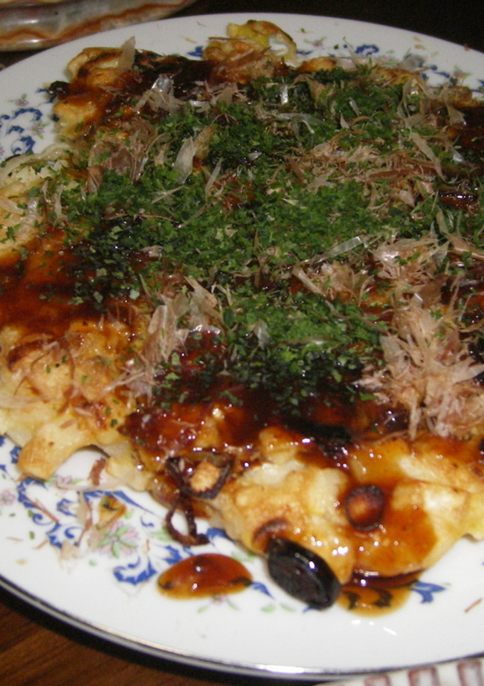 やまいもとねぎのお好み焼き風☆-レシピのメイン写真