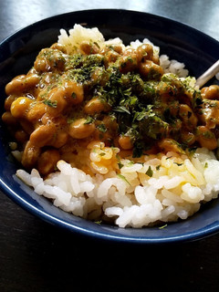 納豆と青のりご飯-レシピのメイン写真