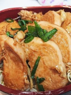 鶏胸肉の照り焼き丼-レシピのメイン写真