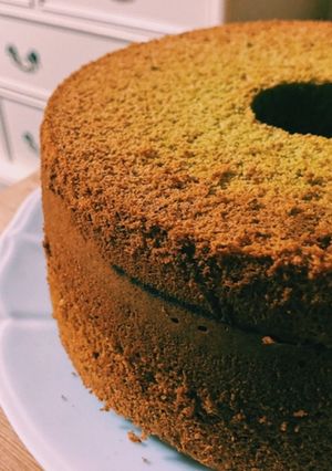 絶品！濃厚抹茶のシフォンケーキ-レシピのメイン写真
