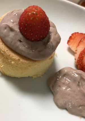 お豆腐ココアクリーム-レシピのメイン写真