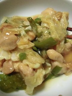 鶏肉とキャベツの味噌レンジ蒸し-レシピのメイン写真