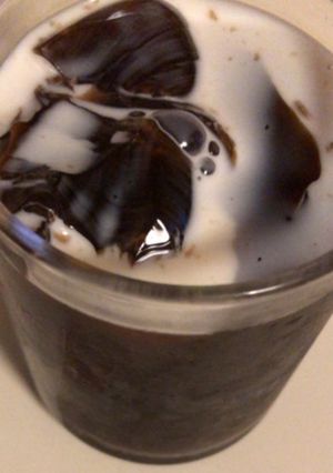 簡単コーヒーゼリー-レシピのメイン写真